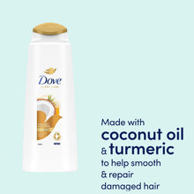 Load image into Gallery viewer, 2pk of 400ml Dove Nourishing Secrets Restoring Ritual Shampoo with coconut oil