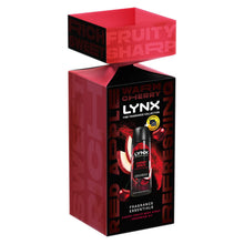 Load image into Gallery viewer, Lynx Fine Fragrance Cherry Spritz Essentials With Grooming Kit Gift Set For Men