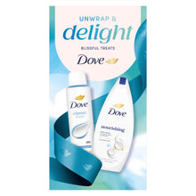 Load image into Gallery viewer, DOVE Unwrap &amp; Delight Treats Gift Set 2 piece, Choose your pack 1,2,3 or 4