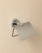 Load image into Gallery viewer, COSMIC Toilet Roll Holder Light Grey, Screw Mount, 12.5x10.1x5.7 cm