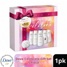 Load image into Gallery viewer, DOVE Celebrate Body Wash Gift Set 5 piece, Choose your pack 1,2,3 or 4