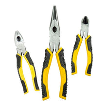 Load image into Gallery viewer, STANLEY 3 PCE CONTROL GRIP PLIER SET 0-75-094
