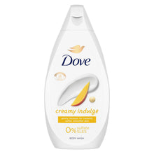 Load image into Gallery viewer, Dove Body Wash Creamy Indulge Moisturising Shower Gel, 3 Pack of 450 ml