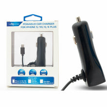 Load image into Gallery viewer, FX Powabud Car Charger For iPhone 5/5s/6/6Plus - Black