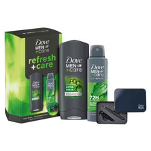 Load image into Gallery viewer, Dove Men+Care Refresh, Extra Fresh Body Wash, Deodorant and Manicure Gift Set