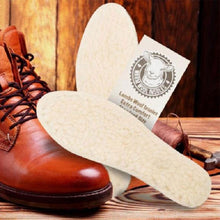 Load image into Gallery viewer, Lambswool &amp; Durch Wolle Insoles Thermal Inner Soles, Size 45/46