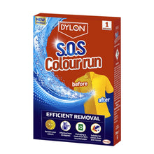 Load image into Gallery viewer, Dylon S.O.S Colour Run Efficient Remover For Restoring Colour Stains, 1 Sachet