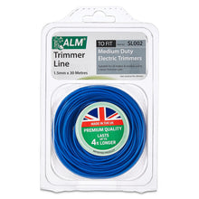 Load image into Gallery viewer, ALM SL002 Medium-Duty Trimmer Line Suitable for All 1.5mm Electric Trimmers, 30m