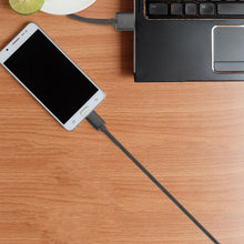 Load image into Gallery viewer, FX Factory Micro USB 2.0 Data Cable for Sync &amp; Charge Android Devices 1M, Black