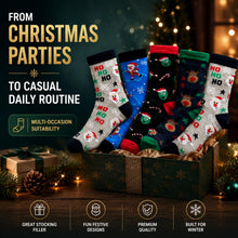 Load image into Gallery viewer, RJM Mens Christmas Novelty Socks UK 7-11 Festive Funny Winter Gift Socks