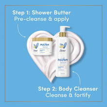 Load image into Gallery viewer, Dove Body Love Moisture Boost Pre-Cleanse Shower Butter w/ Moringa Oil, 24x283ml