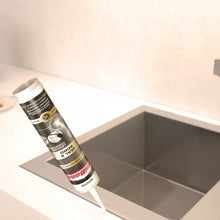 Load image into Gallery viewer, Unibond Seal &amp; Bond Sealant Cartridge Multi-Purpose Adhesive White, 389g