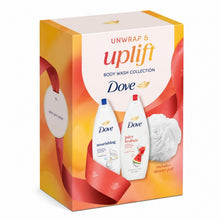 Load image into Gallery viewer, DOVE Unwrap &amp; Uplift Body Wash Gift Set 2 piece, Choose your pack 1,2,3 or 4