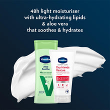 Load image into Gallery viewer, Vaseline Intensive Care Body Lotion Aloe Soothe 48H Moisture 400ml, 8 Pack