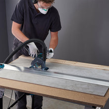 Load image into Gallery viewer, Wolfcraft Extraction Hood with Guide Carriage for Angle Grinders