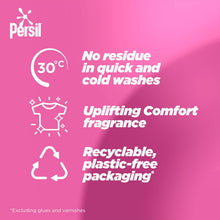 Load image into Gallery viewer, Persil XL Ultimate Washing Capsules Touch of Comfort Stain Removal 38W, 3 Pack