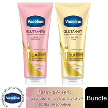 Load image into Gallery viewer, Vaseline Gluta-Hya Lotion Duo Dewy Radiance &amp; Flawless Glow, 200ml Each