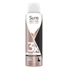 Load image into Gallery viewer, Sure Women Invisible Antiperspirant Deo with 96H Maximum Protection 150ml, 3 Pk
