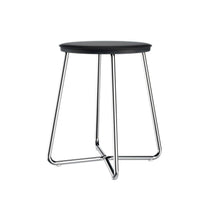 Load image into Gallery viewer, COSMIC Architect Stool | Black | Circular Stainless Steel Design