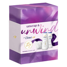 Load image into Gallery viewer, DOVE Unwind Body Wash Collection Gift Set 2 piece, Choose Your Pack Size 1,2,3 or 4