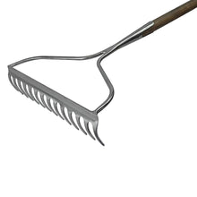 Load image into Gallery viewer, FAIPRESGRSS Prestige Stainless Steel Garden Rake Ash Handle