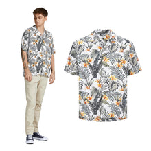 Load image into Gallery viewer, Jack &amp; Jones Jwhtropic Resort Shirt Short Sleeve Relaxed Fit Mens Summer Top XL