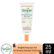 Load image into Gallery viewer, Simple Eye Gel - Hydrating or Brightening for Tired &amp; Screen-Stressed Eyes, 25ml