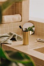 Load image into Gallery viewer, COSMIC Architect Toothbrush Holder, Countertop, Brushed Gold
