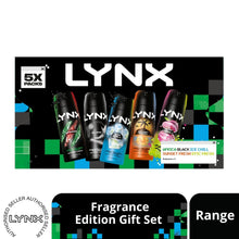 Load image into Gallery viewer, LYNX Fragrance Edition Gift Set 5 piece, Choose your pack 1,2,3 or 4