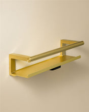 Load image into Gallery viewer, COSMIC Architect SP Shower Basket | Gold | Shelf w/ Glass Cleaner