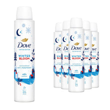 Load image into Gallery viewer, Dove Anti-Perspirant Deodorant Aerosol Limited Edition Winter Bloom 200ml, 6pk
