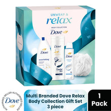 Load image into Gallery viewer, Multi Branded Dove Relax Body Collection Gift Set, Choose Pack Size 1,2,3 or 4