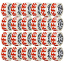 Load image into Gallery viewer, Fragile Tape 48mm x 66m Packing Tape for Parcels &amp; Boxes, 24 Rolls