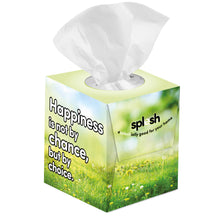 Load image into Gallery viewer, Splesh Ultra Soft Tissues 3-Ply Pack of 12 Cube Tissue Boxes, Total 672 Tissues