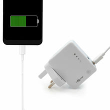 Load image into Gallery viewer, FX All In One Travel Charger 3.1A &amp; Power Bank 2600mAh with Dual USB Port
