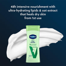 Load image into Gallery viewer, Vaseline Intensive Care Body Lotion Aloe Soothe 48H Moisture 400ml, 8 Pack