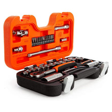 Load image into Gallery viewer, BAHCO S330 SOCKET SET 34PC MM 1/4 &amp; 3/8SD