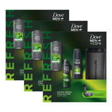 Load image into Gallery viewer, Dove Men+Care Extra Fresh Collection Gift Set for Him with Bottle &amp; Gym Towel