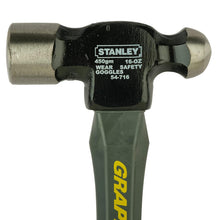 Load image into Gallery viewer, STANLEY GRAPHITE BALL PEIN HAMMER 16OZ 1-54-716