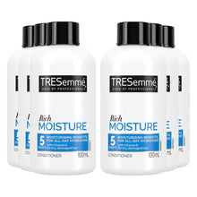 Load image into Gallery viewer, Tresemme Moisture Rich Conditioner with Vitamin E for Damaged Hair 100ml, 6 Pack