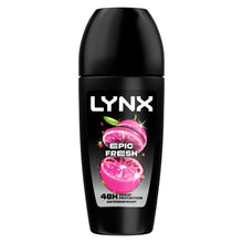 Load image into Gallery viewer, Lynx Epic Fresh Anti Perspirant Roll On 48H Anti Sweat Protection 50ml, 12 Pack