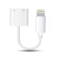 Load image into Gallery viewer, FX 2-in-1 Phone Audio Adapter for Phone 7/7plus, 8/8plus, XR - White