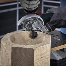 Load image into Gallery viewer, wolfcraft Woodworking Set for Angle Grinders, Low-dust Milling &amp; Modelling, 4Pcs