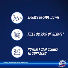 Load image into Gallery viewer, Domestos Power Foam Toilet &amp; Bathroom Cleaner Spray Kills 99.99% Germs, 450ml