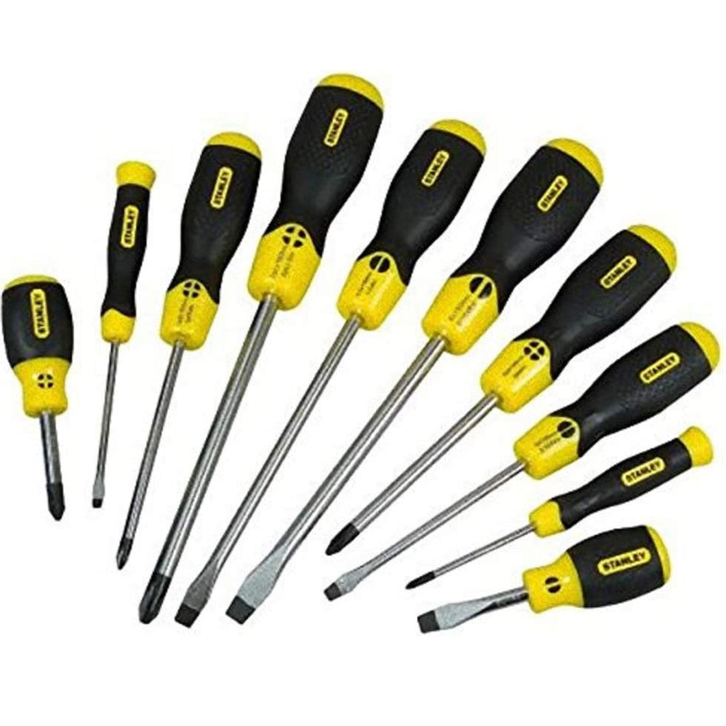 STANLEY CUSH GRIP S/DRIVER SET FLD/PH 10PC