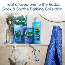 Load image into Gallery viewer, Radox Soak &amp; Soothe Bathing Collection with Muscle Soak Gel &amp; Salts Gift Set