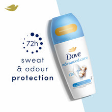 Load image into Gallery viewer, Dove Advanced Care Roll On Anti-Perspirant Fresh Cotton &amp; Sea Minerals 50ml, 6Pk