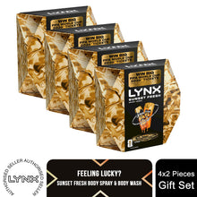 Load image into Gallery viewer, Lynx Sunset Fresh Gift Set with Spray &amp; Body Wash, Win FIFA 2026 Tickets