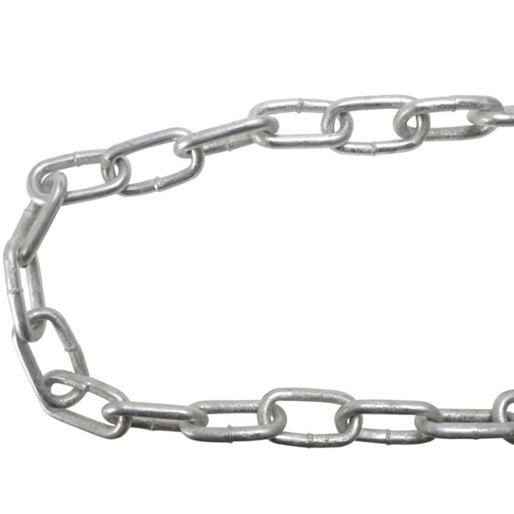 Galvanised Chain Link 8mm x 10m Reel - Max. Load 450kg