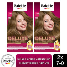 Load image into Gallery viewer, Palette Hair Dye Deep Black, Blue-Black, Blonde, Brown, Chocolate,Golden Chesnut